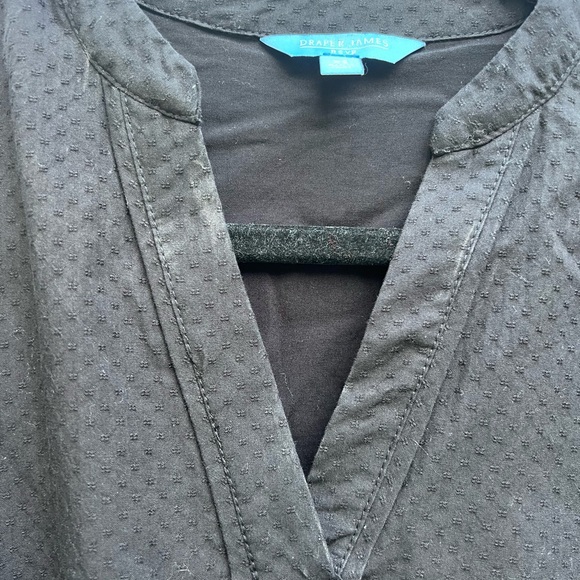 DRAPER JAMES RSVP Embroidered Puff Sleeve Tie Waist Dress Women’s XS NWT NEW - Picture 5 of 13